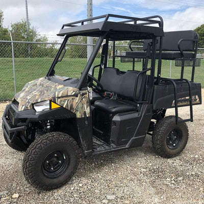 Polaris Mid-Size Single Cab Metal Roof (Pro-Fit Frame) - 3P Offroad